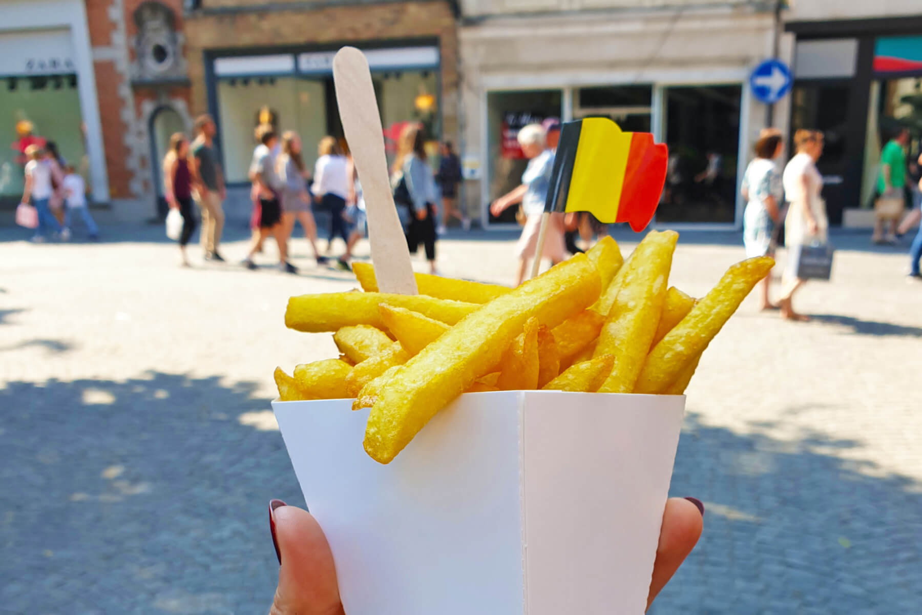 Best fries in Bruges